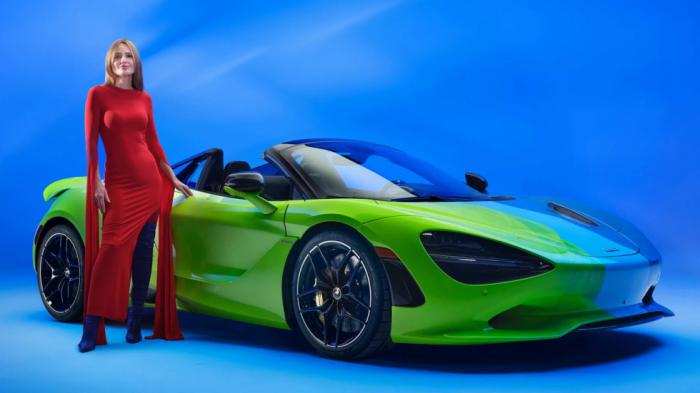 McLaren βάφεται από ζωγράφο αφηρημένης τέχνης & μπαίνει στην παραγωγή!